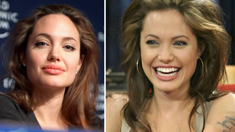 Beaut de star: Conseils beaut de Angelina Jolie pour lvres pulpeuses