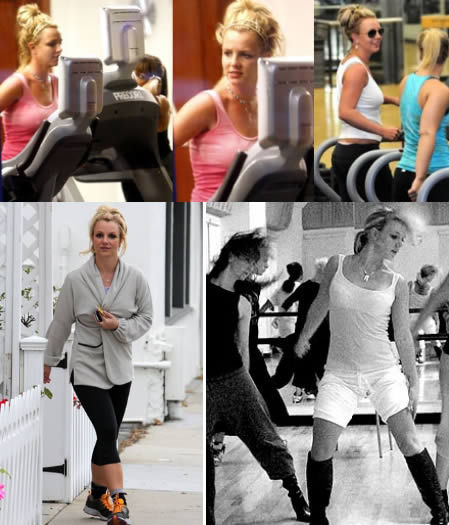 Britney Spears: Exercices de Stars pour Maigrir