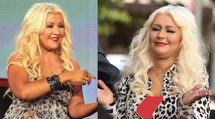 Rgime de star: Christina Aguilera en surpoids