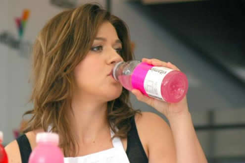 Rgime de star: Kelly Clarkson et vitamins water