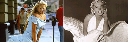 Clbrit qui imite Marilyn Monroe: Anna Kurnikova