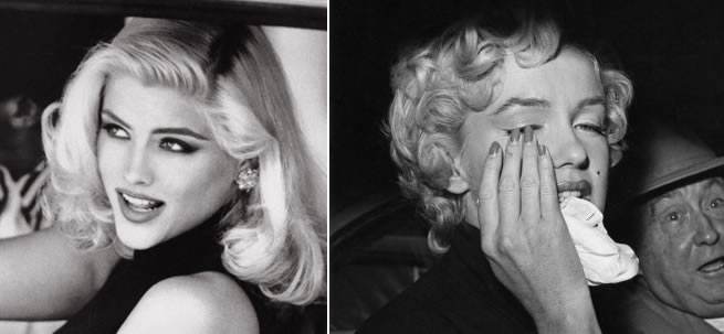 Clbrit qui imite Marilyn Monroe: Anne Nicole Smith