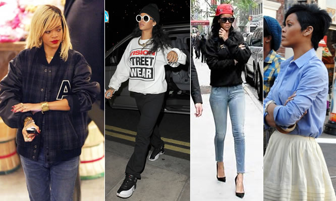 Look de star: Rihanna - Street style